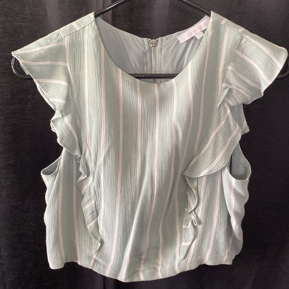 Matching crop top with skirt outfit - Picture 5 of 8